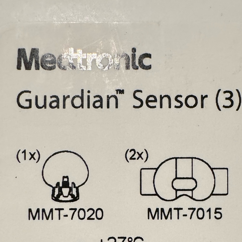 1 sensor in a  box guardian sensor (3) see description